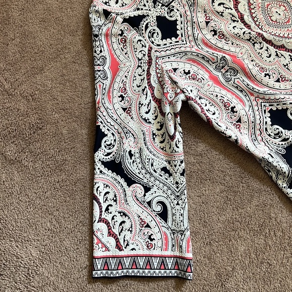 Studio One Navy/White/Coral Dress - Picture 3 of 4